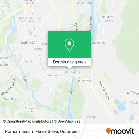 Römermuseum Flavia Solva Karte