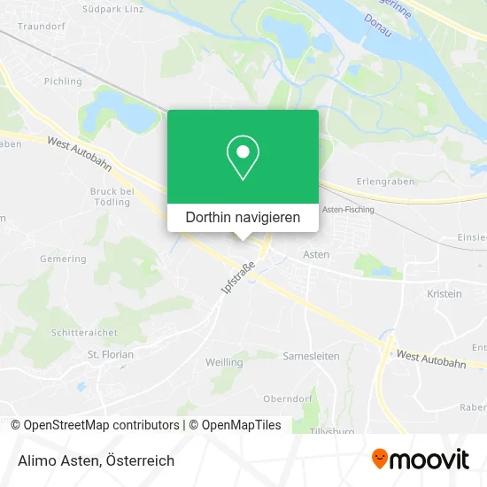 Alimo Asten Karte