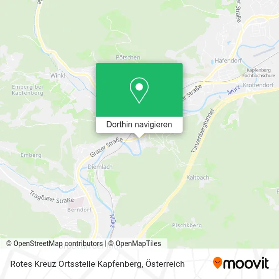 Rotes Kreuz Ortsstelle Kapfenberg Karte