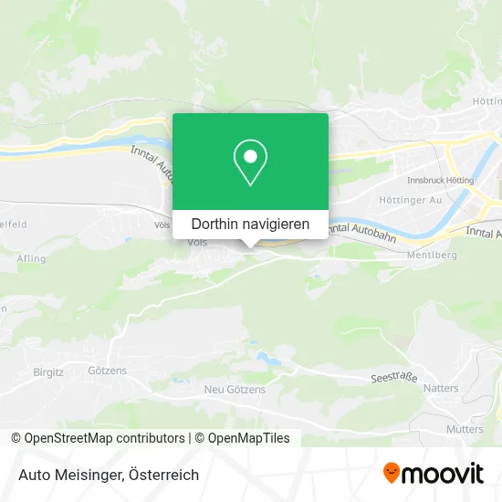 Auto Meisinger Karte