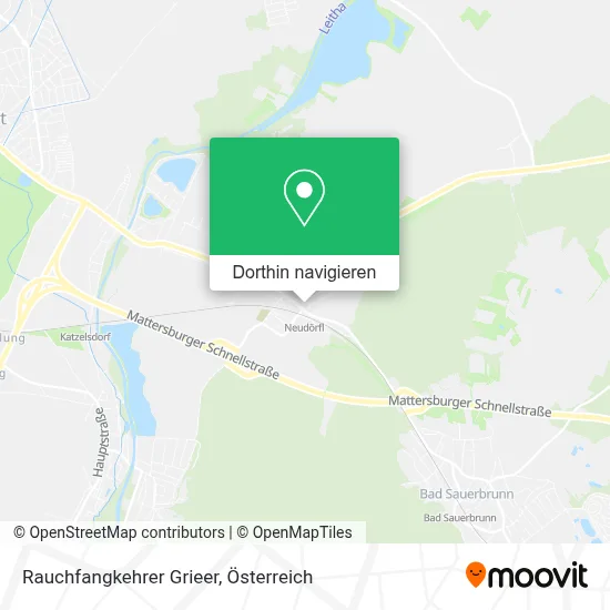 Rauchfangkehrer Grieer Karte