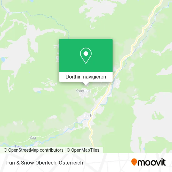 Fun & Snow Oberlech Karte