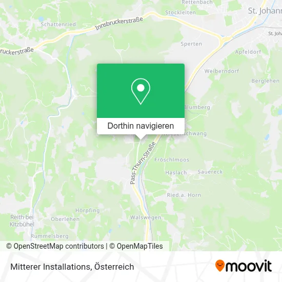 Mitterer Installations Karte