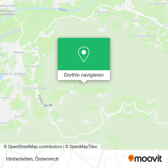 Hinterleiten Karte