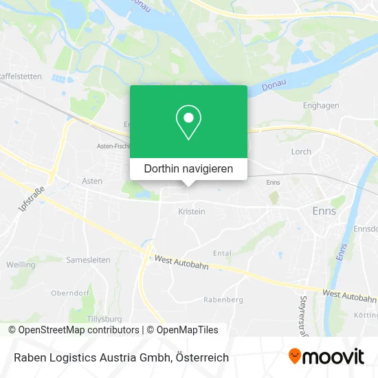Raben Logistics Austria Gmbh Karte