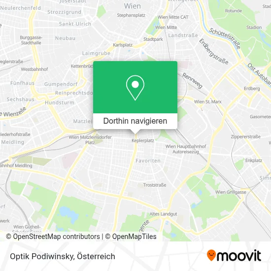 Optik Podiwinsky Karte