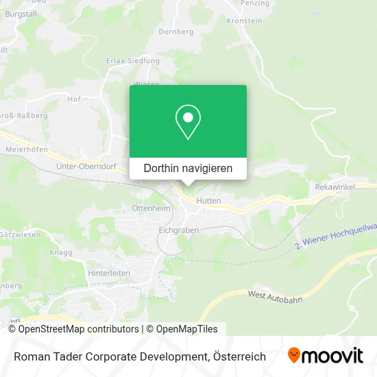 Roman Tader Corporate Development Karte