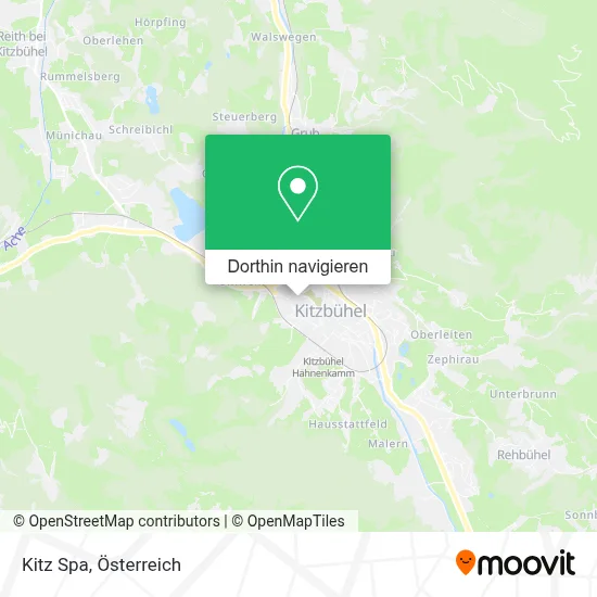 Kitz Spa Karte