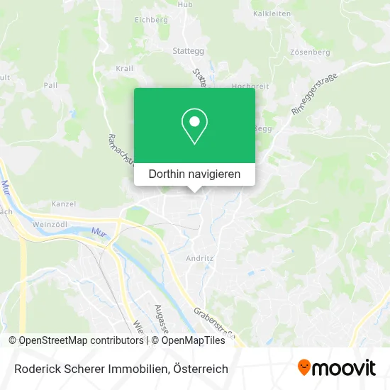 Roderick Scherer Immobilien Karte