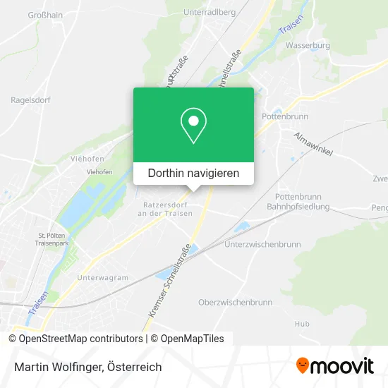Martin Wolfinger Karte