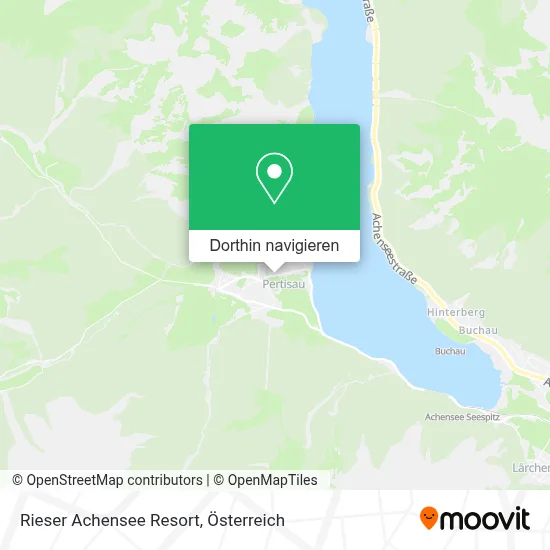 Rieser Achensee Resort Karte