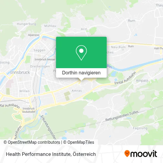 Health Performance Institute Karte
