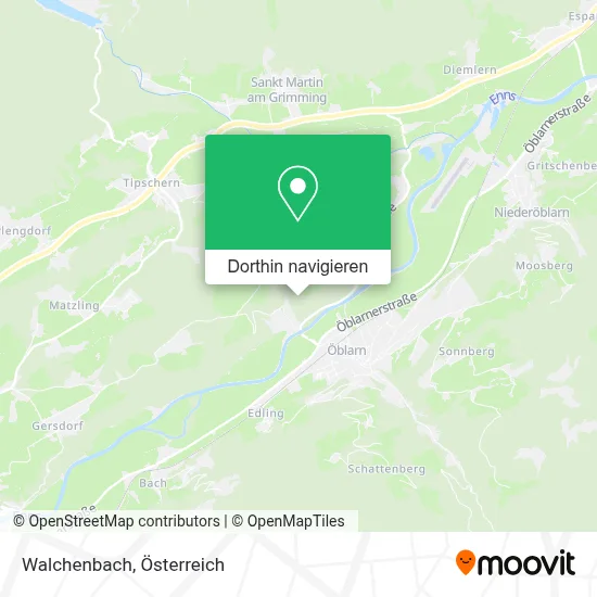 Walchenbach Karte