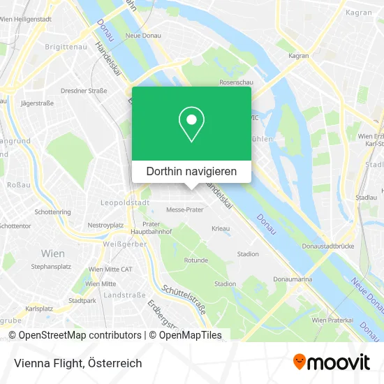 Vienna Flight Karte