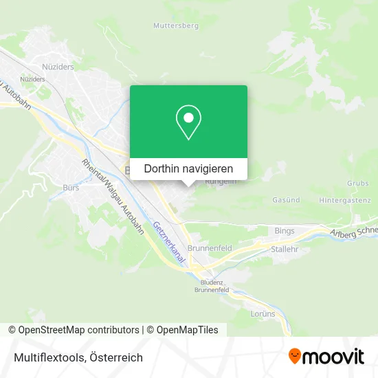 Multiflextools Karte