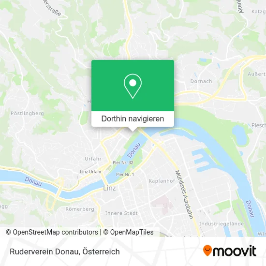 Ruderverein Donau Karte