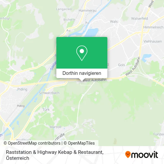 Raststation & Highway Kebap & Restaurant Karte