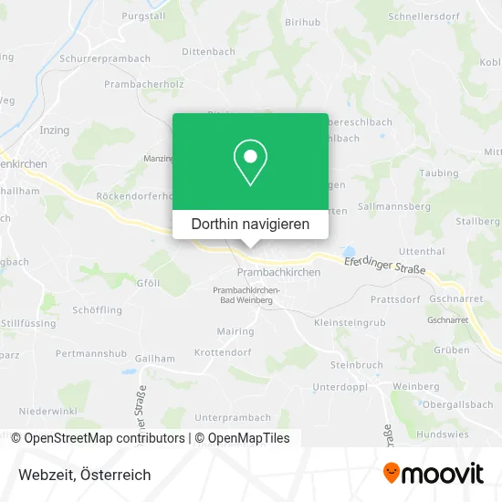 Webzeit Karte