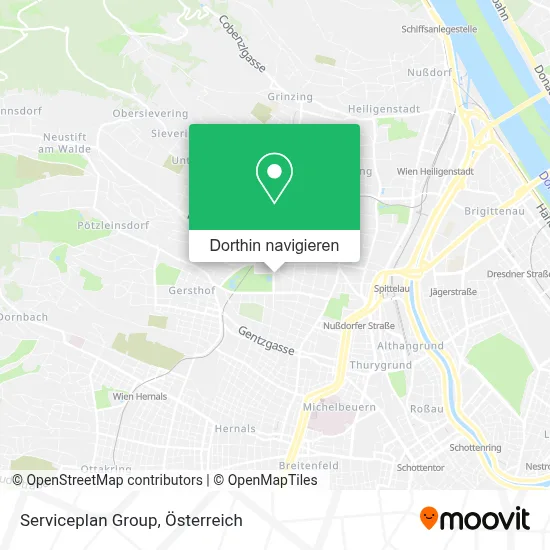 Serviceplan Group Karte