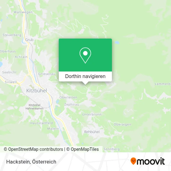 Hackstein Karte