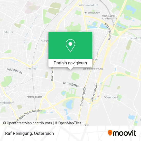 Raf Reinigung Karte