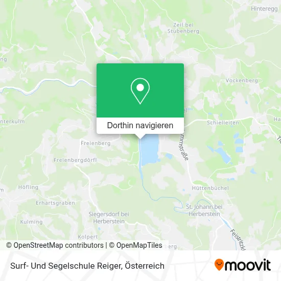 Surf- Und Segelschule Reiger Karte