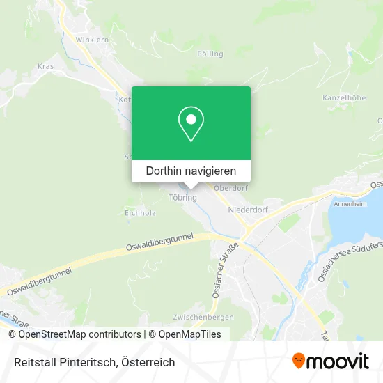 Reitstall Pinteritsch Karte