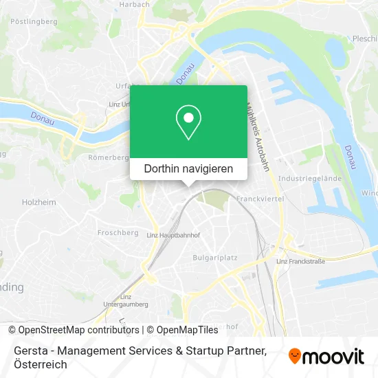 Gersta - Management Services & Startup Partner Karte