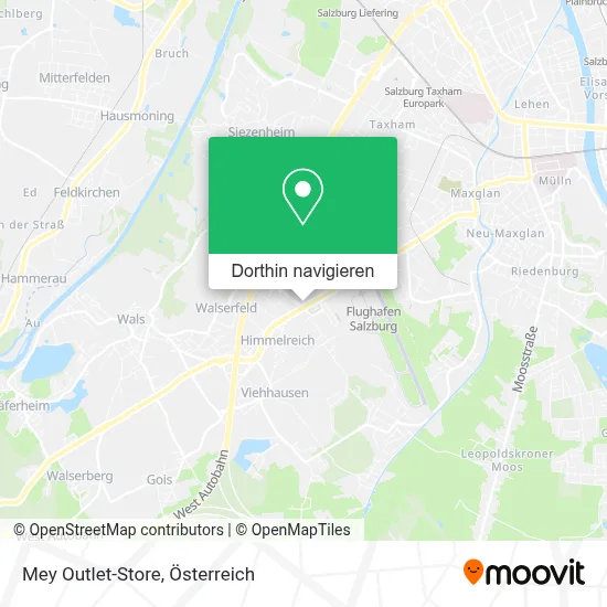 Mey Outlet-Store Karte