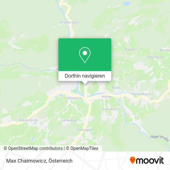 Max Chaimowicz Karte