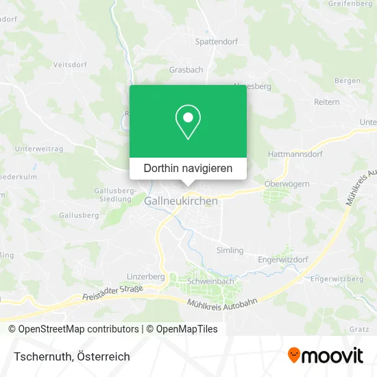 Tschernuth Karte