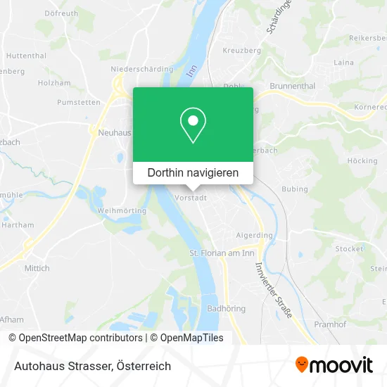 Autohaus Strasser Karte