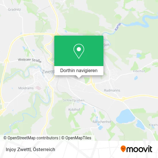 Injoy Zwettl Karte