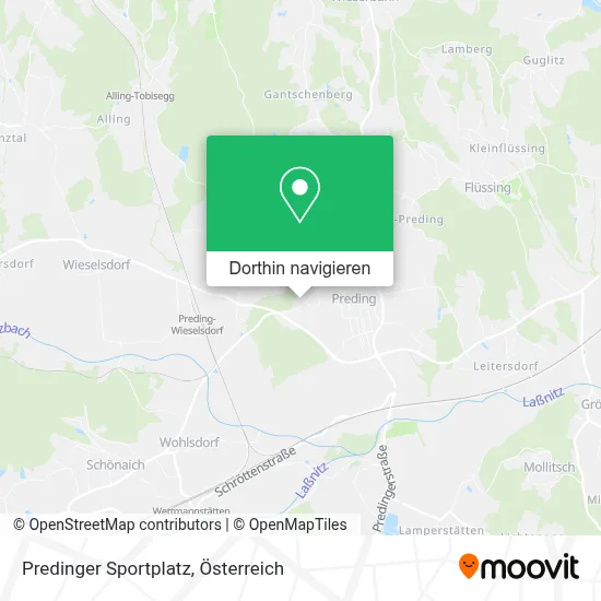 Predinger Sportplatz Karte