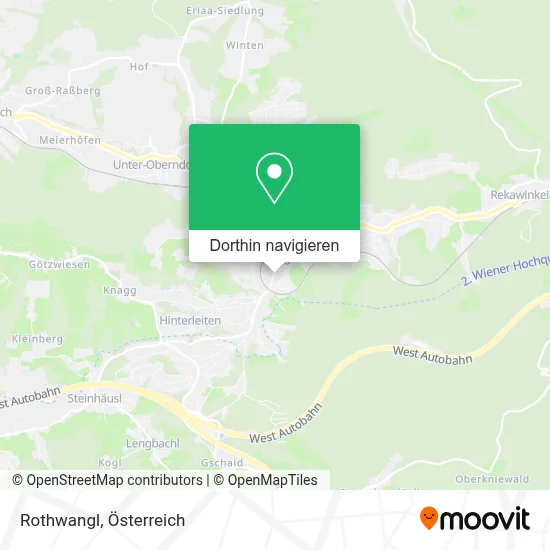 Rothwangl Karte
