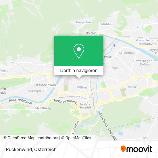 Rückenwind Karte