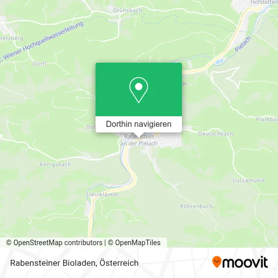 Rabensteiner Bioladen Karte