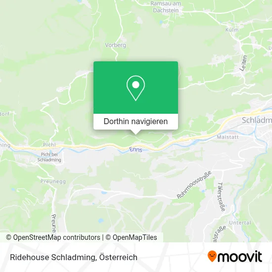 Ridehouse Schladming Karte