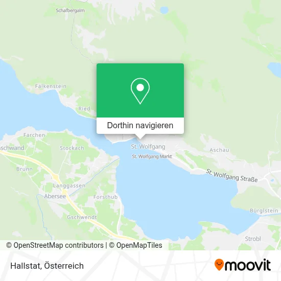 Hallstat Karte