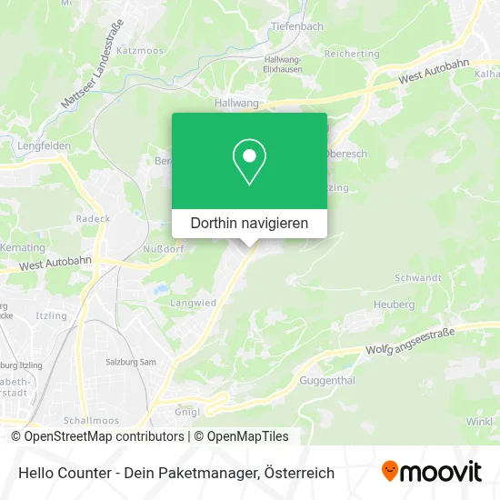Hello Counter - Dein Paketmanager Karte