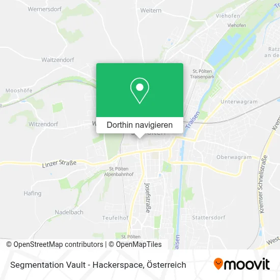 Segmentation Vault - Hackerspace Karte