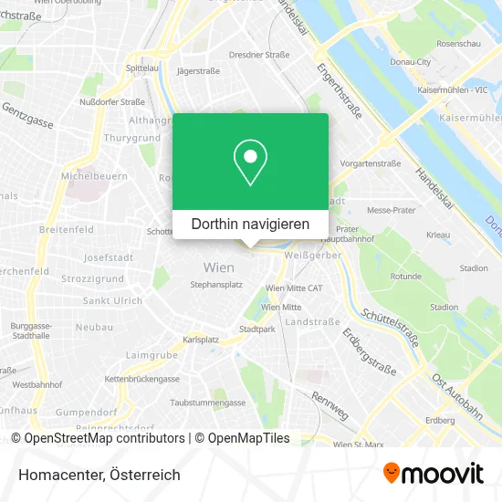 Homacenter Karte