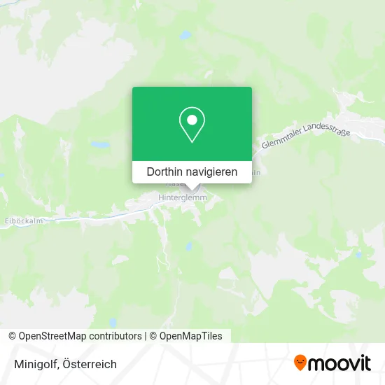 Minigolf Karte
