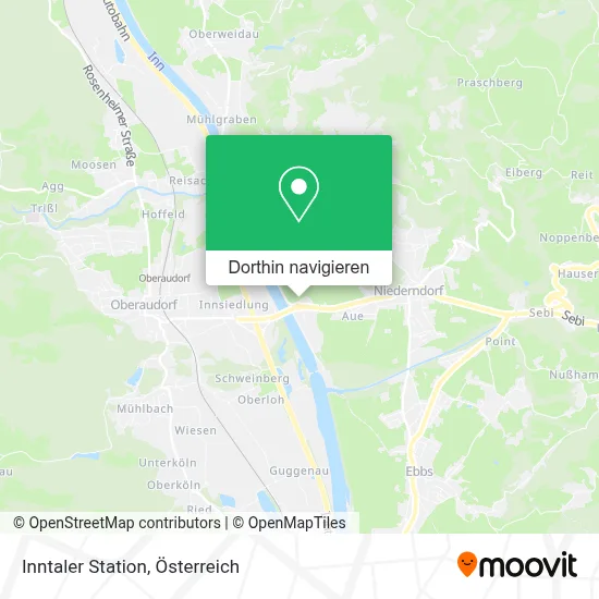 Inntaler Station Karte