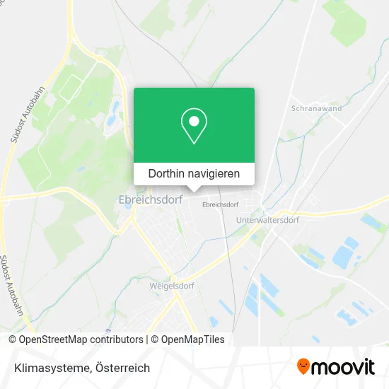 Klimasysteme Karte