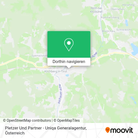 Pletzer Und Partner - Uniqa Generalagentur Karte