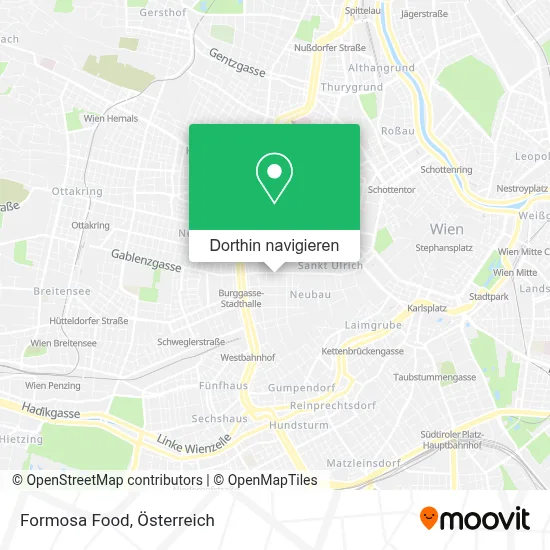 Formosa Food Karte