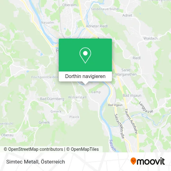 Simtec Metall Karte