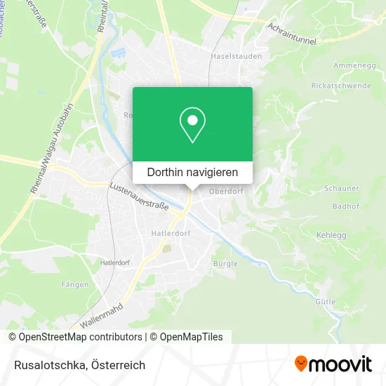 Rusalotschka Karte