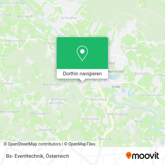 Bs- Eventtechnik Karte